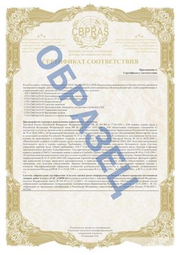 Образец Приложение к СТО 01.064.00220722.2-2020 Котлас Сертификат СТО 01.064.00220722.2-2020 